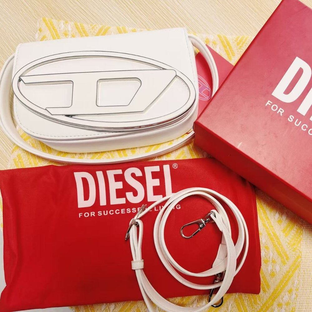 DIESEL doraemon handbag shoulder bag women's white